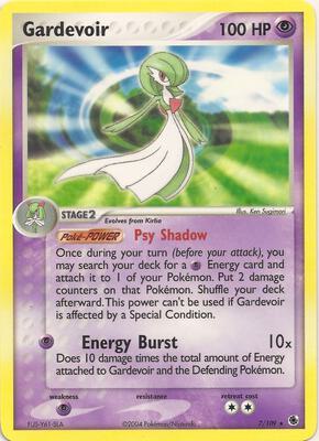 Gardevoir card from EX Battle Stadium