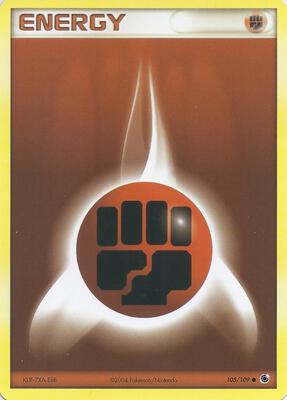 Fighting Energy card from EX Battle Stadium