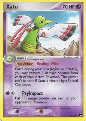 Xatu card from EX Battle Stadium