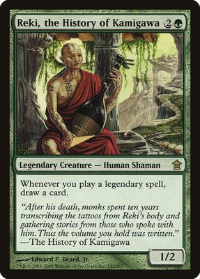 Reki, the History of Kamigawa card from Saviors of Kamigawa