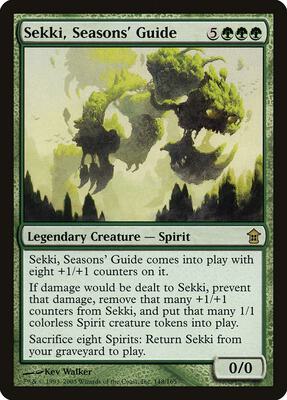 Sekki, Seasons' Guide card from Saviors of Kamigawa