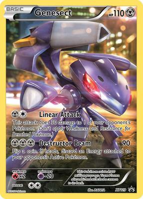 Genesect card from XY Promos