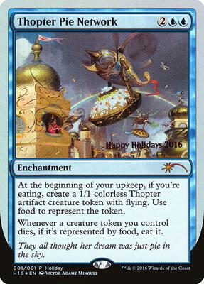 Thopter Pie Network card from Special Occasion