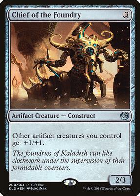 Chief of the Foundry card from Gift Boxes and Promos