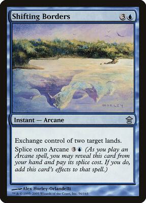 Shifting Borders card from Saviors of Kamigawa