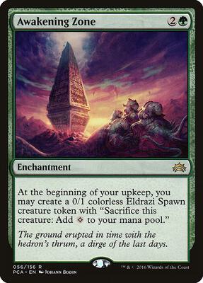 Awakening Zone card from Planechase Anthology