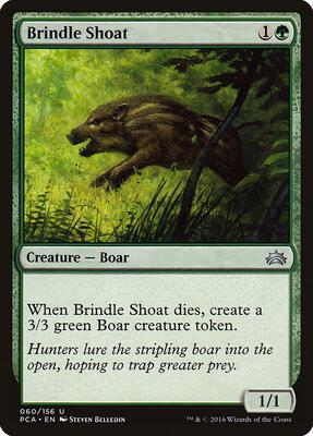 Brindle Shoat card from Planechase Anthology