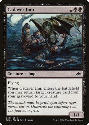 Cadaver Imp card from Planechase Anthology