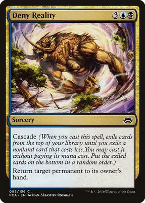 Deny Reality card from Planechase Anthology