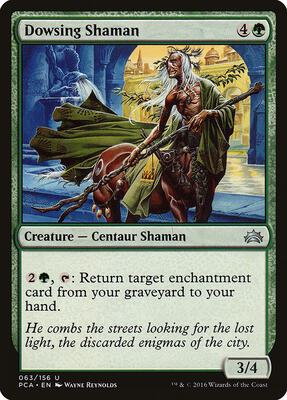 Dowsing Shaman card from Planechase Anthology