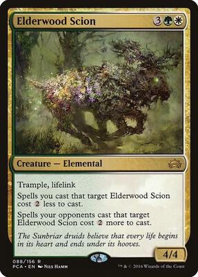Elderwood Scion card from Planechase Anthology