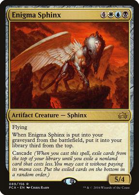 Enigma Sphinx card from Planechase Anthology