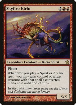 Skyfire Kirin card from Saviors of Kamigawa