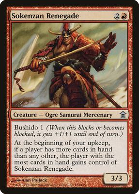 Sokenzan Renegade card from Saviors of Kamigawa