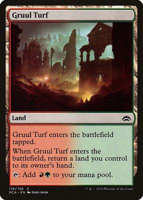 Gruul Turf card from Planechase Anthology