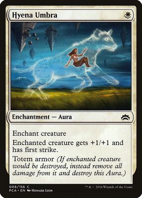 Hyena Umbra card from Planechase Anthology