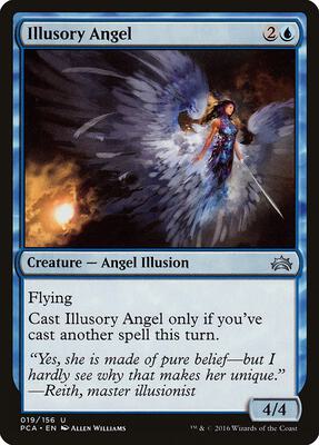 Illusory Angel card from Planechase Anthology