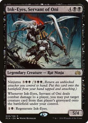Ink-Eyes, Servant of Oni card from Planechase Anthology