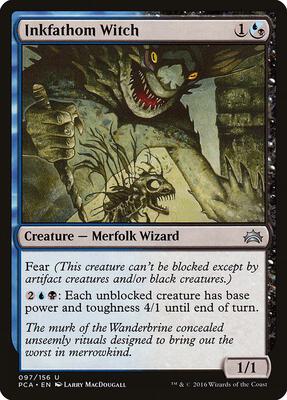 Inkfathom Witch card from Planechase Anthology