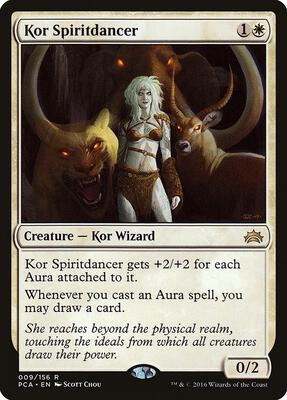 Kor Spiritdancer card from Planechase Anthology