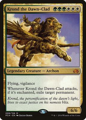 Krond the Dawn-Clad card from Planechase Anthology