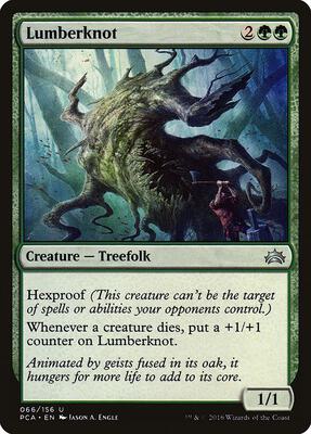 Lumberknot card from Planechase Anthology