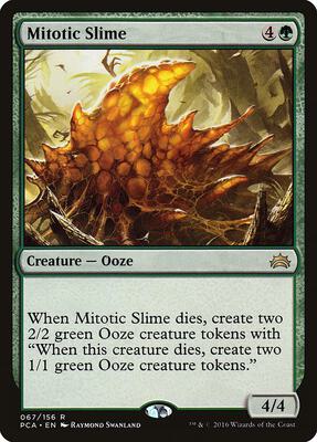 Mitotic Slime card from Planechase Anthology