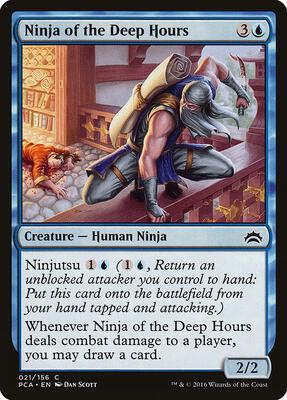 Ninja of the Deep Hours card from Planechase Anthology