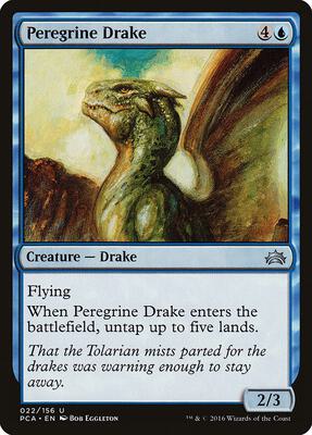Peregrine Drake card from Planechase Anthology