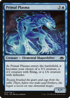 Primal Plasma card from Planechase Anthology