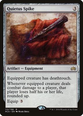Quietus Spike card from Planechase Anthology