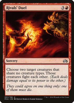 Rivals' Duel card from Planechase Anthology