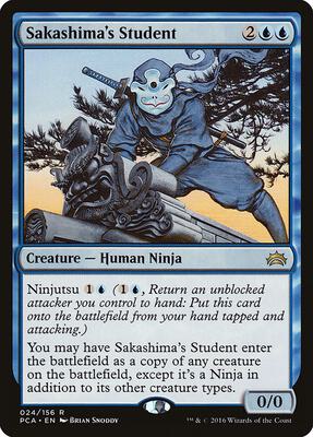 Sakashima's Student card from Planechase Anthology