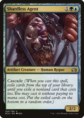 Shardless Agent card from Planechase Anthology