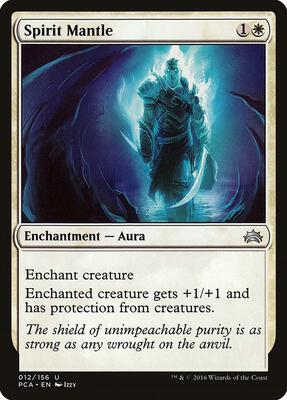 Spirit Mantle card from Planechase Anthology