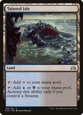 Tainted Isle card from Planechase Anthology