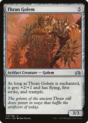 Thran Golem card from Planechase Anthology