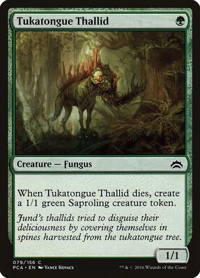 Tukatongue Thallid card from Planechase Anthology