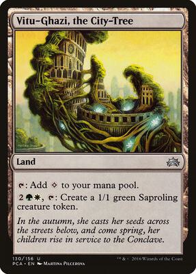 Vitu-Ghazi, the City-Tree card from Planechase Anthology