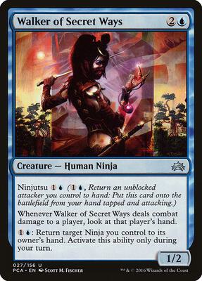 Walker of Secret Ways card from Planechase Anthology