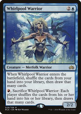 Whirlpool Warrior card from Planechase Anthology