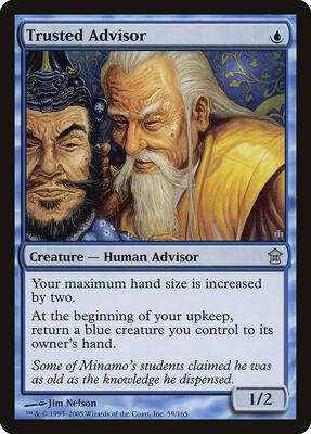Trusted Advisor card from Saviors of Kamigawa