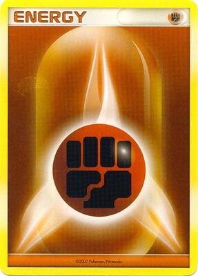 Fighting Energy (2007-2008 League Promo) card from League & Championship Cards