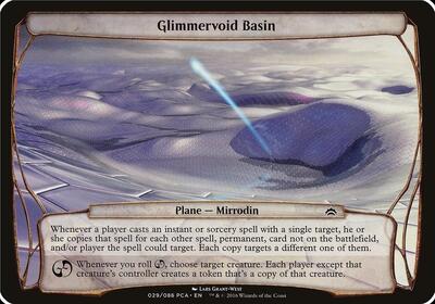 Glimmervoid Basin (Planechase Anthology) card from Oversize Cards