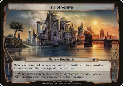 Isle of Vesuva (Planechase Anthology) card from Oversize Cards