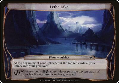 Lethe Lake (Planechase Anthology) card from Oversize Cards