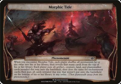 Morphic Tide (Planechase Anthology) card from Oversize Cards