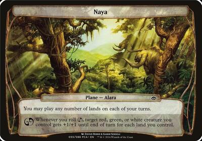 Naya (Planechase Anthology) card from Oversize Cards