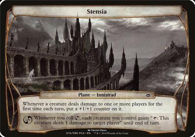 Stensia (Planechase Anthology) card from Oversize Cards