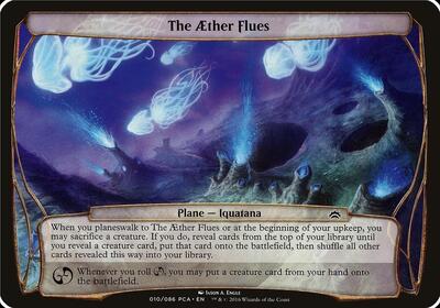 The Aether Flues (Planechase Anthology) card from Oversize Cards